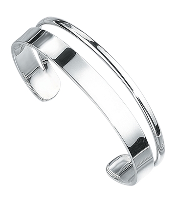 Picture of D-Shape & Flat Torque Bangle