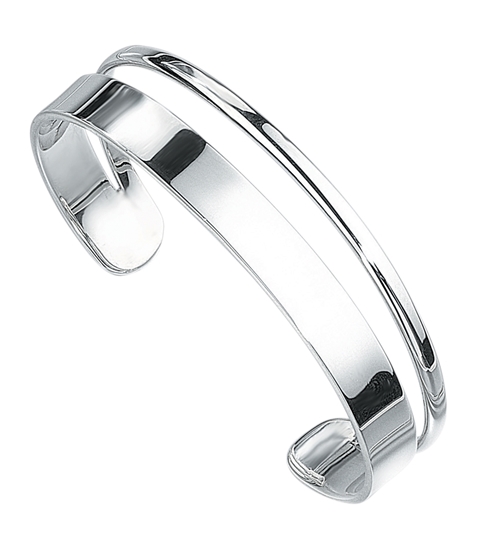 Picture of D-Shape & Flat Torque Bangle