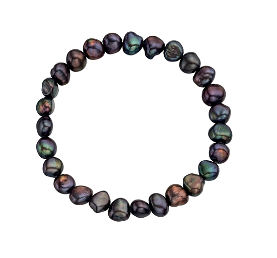 Picture of Black Freshwater Pearl Cultured Bracelet
