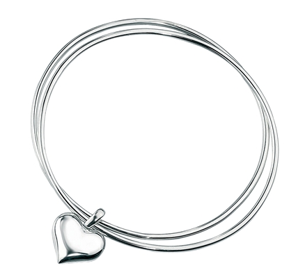 Picture of Double Heart Bangle