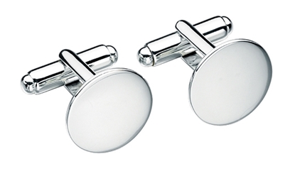 Picture of Plain Round Cufflinks