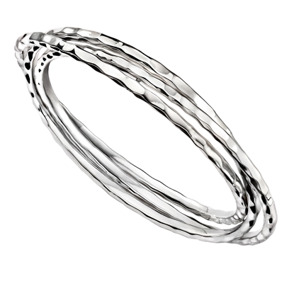 Picture of Hammered Triple Bangle