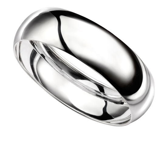Picture of D Shaped Plain Bangle