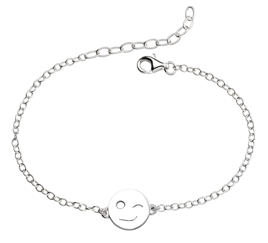 Picture of Wink Face Emoji Bracelet