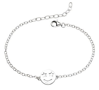 Picture of Star Eyes Emoji Bracelet