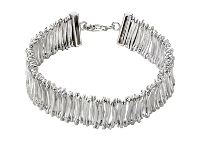 Picture of Articulated Textured Bracelet
