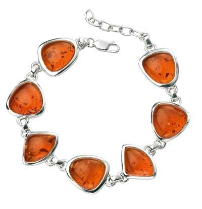 Picture of Multi Shape Amber Bracelet