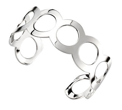 Picture of Open Circle Linked Bangle