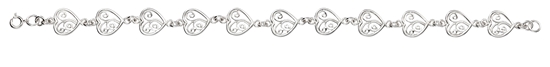 Picture of Filigree Heart Bracelet