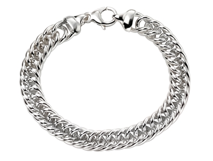 Picture of Heavyweight Close Curb Bracelet 22Cm
