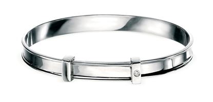 Picture of D For Diamond Blank Baby Bangle