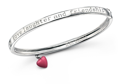 Picture of D For Diamond Love, Laughter And Friendship Bangle