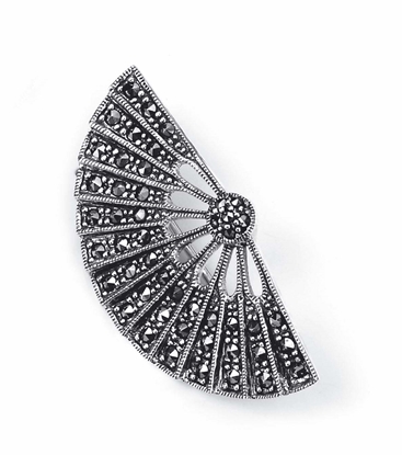 Picture of Marcasite Fan Brooch