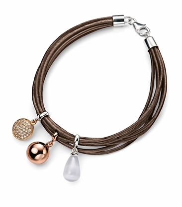 Picture of Leather Bracelet With Charms