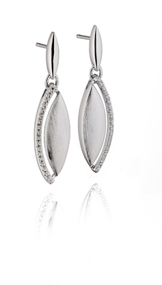 Picture of Marquise And Pave Drop Earrings