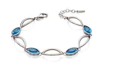 Picture of Linked Marquise Bracelet