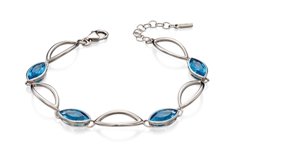 Picture of Linked Marquise Bracelet