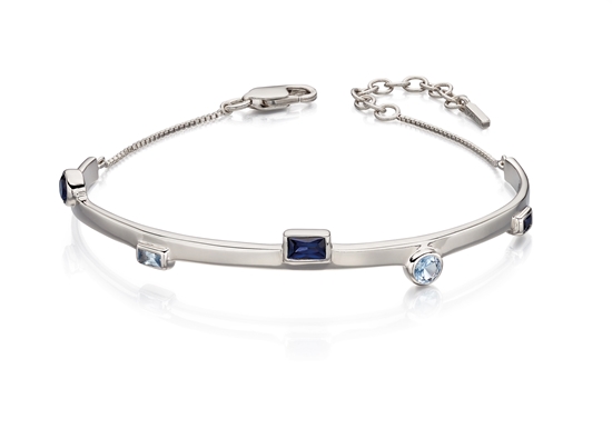 Picture of Bangle With Blue Crystal