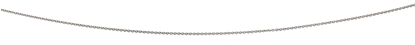 Picture of Rhodium Plated 56+5Cm Curb Chain