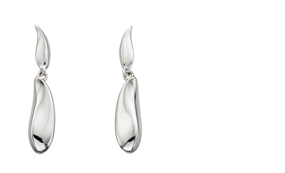 Picture of Highly Polished Dew Drop Earrings