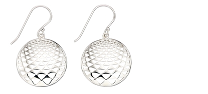 Picture of 3D Effect Disc Drop Earrings