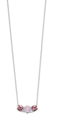 Picture of Rose Water Opal & Light Pink Necklace