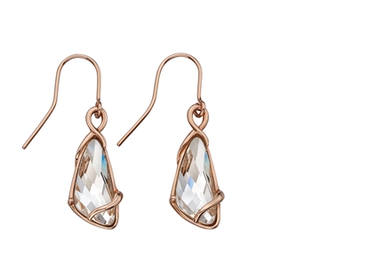 Picture of Swarovski Crystal Wing Shape Earrings