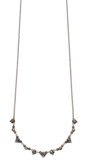 Picture of Dainty Marcasite Necklace