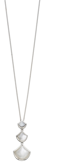 Picture of Mother Of Pearl Silver Drop Pendant