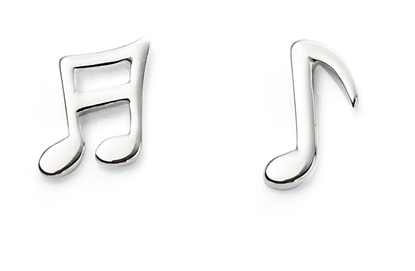 Picture of Music Notes Studs