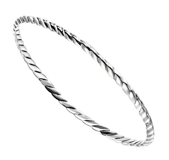 Picture of Oxidised Twist Bangle