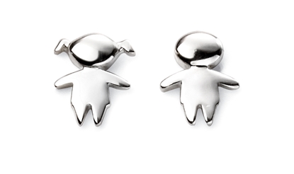 Picture of Girl & Boy Ear Studs