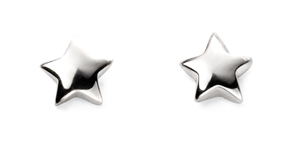 Picture of Childrens Star Stud Earrings