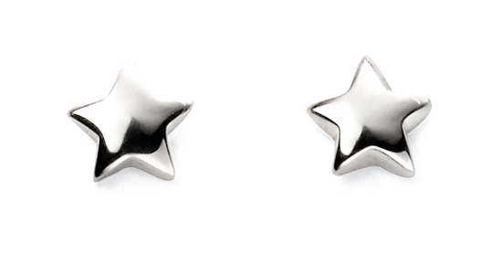 Picture of Childrens Star Stud Earrings