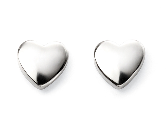 Picture of Childrens Heart Stud Earrings