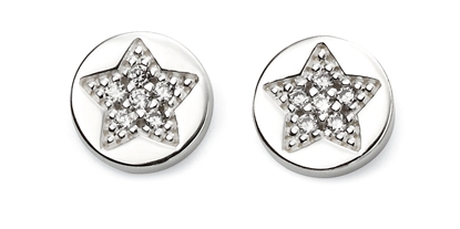 Picture of Pave Star Earrings