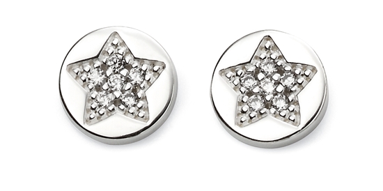 Picture of Pave Star Earrings