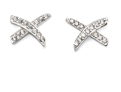 Picture of CZ Kiss Earrings