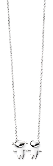 Picture of Girl & Boy Necklace
