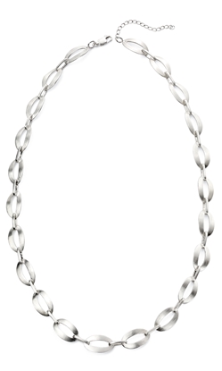 Picture of Satin Finish Oval Link Necklace