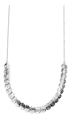 Picture of Hammered Disc Articulated Necklace