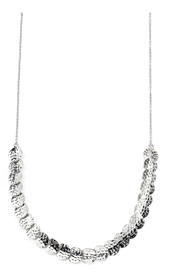 Picture of Hammered Disc Articulated Necklace