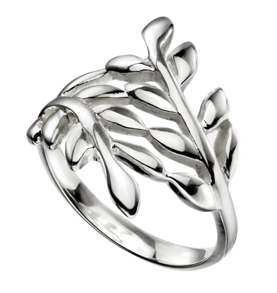 Picture of Wrap Over Leaf Ring
